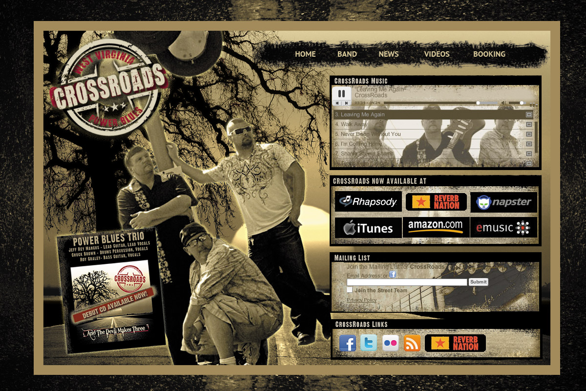 CrossRoads Homepage