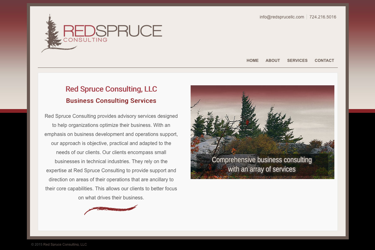 RedSpruce Homepage
