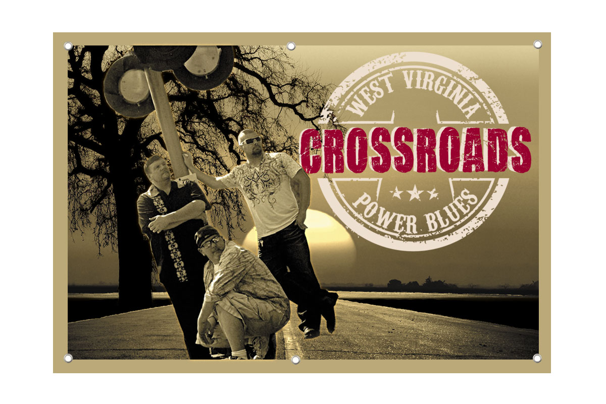 CrossRoads Band Vinyl Banner