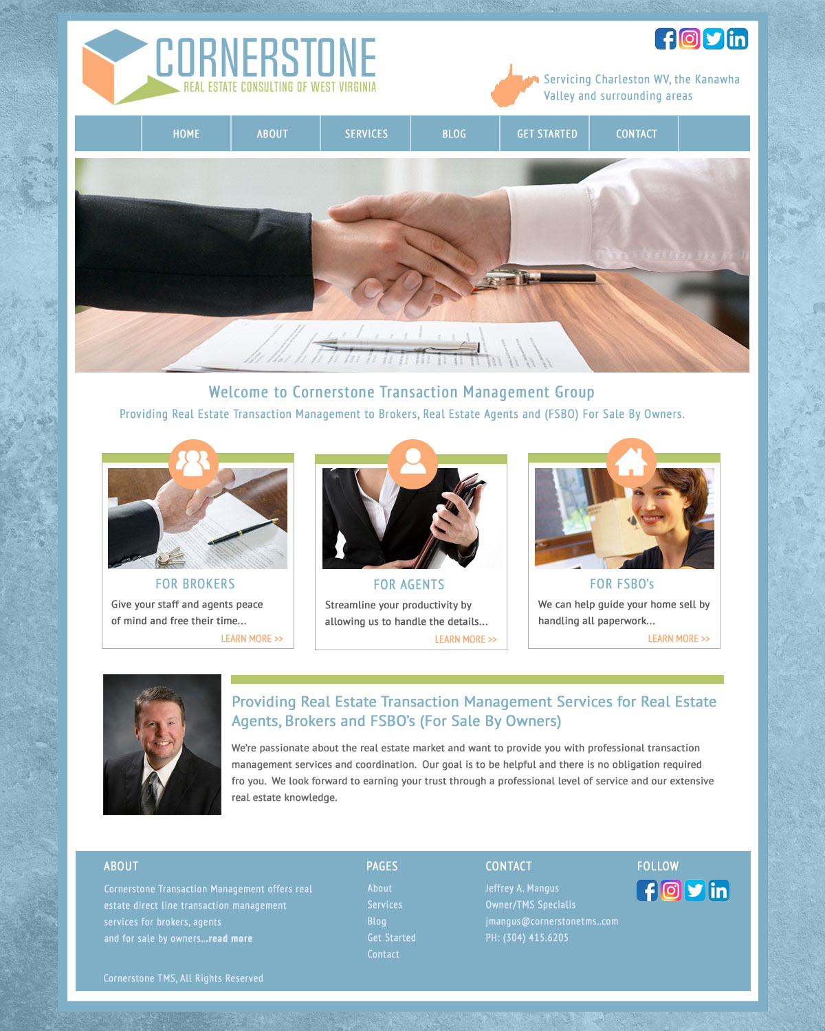 Cornerstone Consulting Homepage