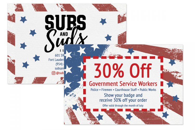 Subs and Suds Coupon