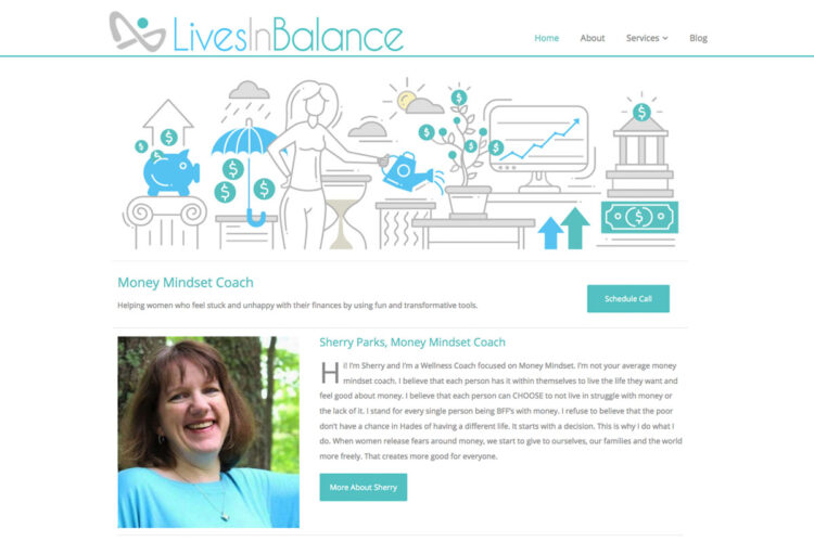 Lives in Balance Website