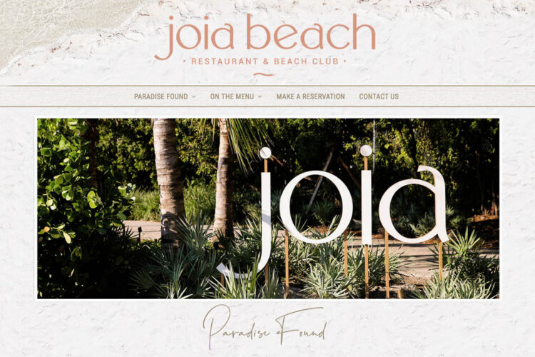 Joia Beach Restaurant and Beach Club